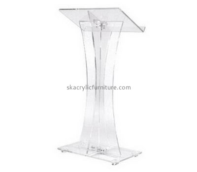 Custom acrylic pulpits cheap lecterns church furniture sale AP-246