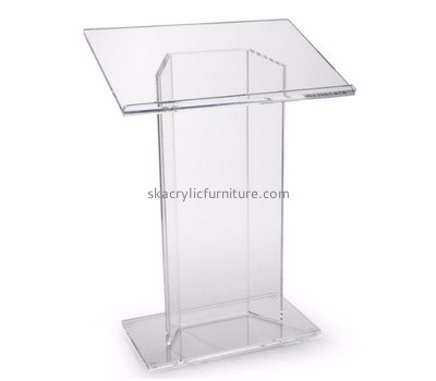 Custom acrylic modern pulpits lecturns podium for sale AP-286