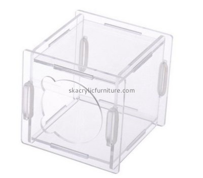 Custom acrylic crystal zoo amphibian cages AB-009