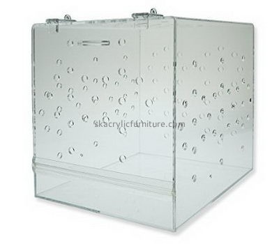 Custom acrylic reptile enclosures guinea pig cages rabbit cages for sale AB-024