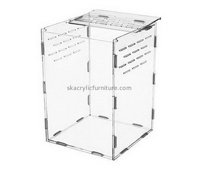 Fine furniture company custom acrylic vivarium budgie cages for sale AB-026