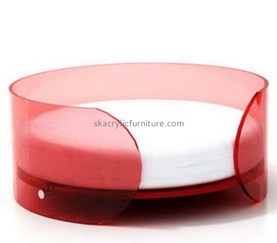 Acrylic furniture factory custom acrylic pet beds cat beds AB-037