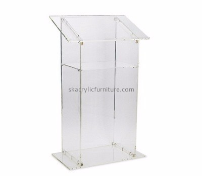Best furniture manufacturers custom acrylic podium lectern sales AP-293