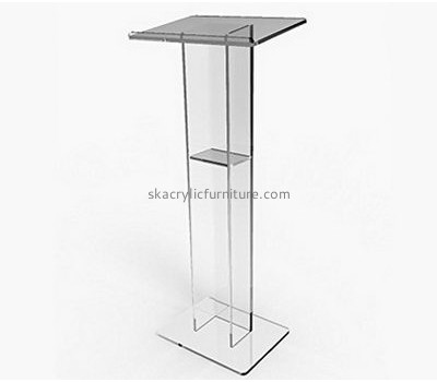 Quality furniture manufacturers custom acrylic unique podium furniture for sale AP-334