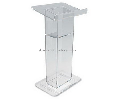 Acrylic furniture manufacturers customize plexiglass podiums modern furniture design AP-348