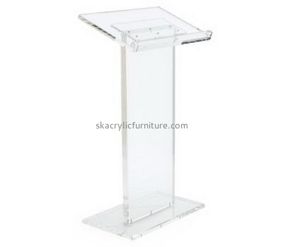 Perspex furniture suppliers custom design cheap podium contemporary furniture AP-356