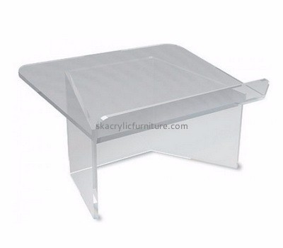 Acrylic furniture manufacturers customize plexiglass table top lectern furniture AP-362