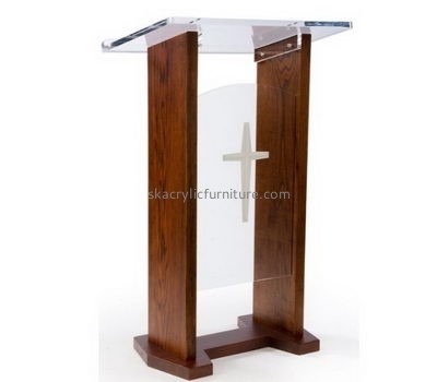 Acrylic furniture manufacturers customize fine contemporary church podiums furniture AP-382