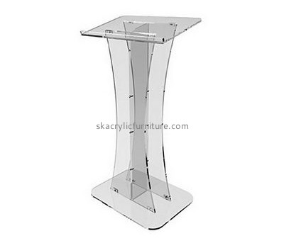 Acrylic furniture manufacturers customize cheap acrylic stage rostrum furniture AP-393