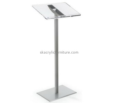 Acrylic furniture manufacturers custom modern podium design acrylic office furniture AP-418