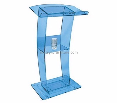 Fine furniture company customized lucite furniture inexpensive clear podium church AP-533