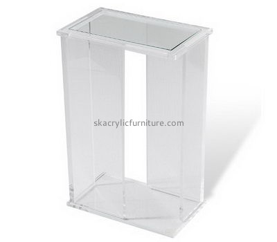 Acrylic furniture manufacturers customized clear acrylic floor lectern furniture AP-610