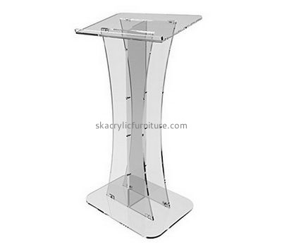 Quality furniture manufacturers customized lucite acrylic pulpit podium furniture AP-832