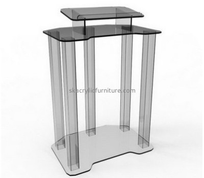 Acrylic furniture manufacturers customized acrylic presentation podium AP-834