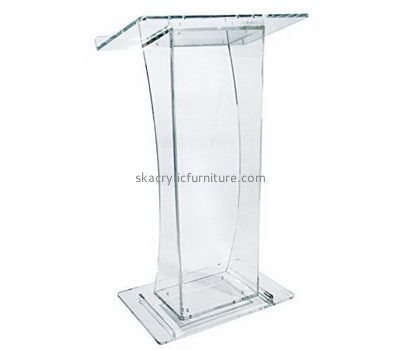 Acrylic supplier custom acrylic products pulpit podiums for sale AP-856