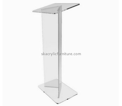Fine furniture manufacturers custom lucite fabrication podium pulpit AP-1096