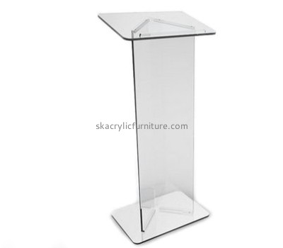Supplier furniture custom perspex clear podium furniture for sale AP-1155