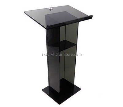 Fine furniture manufacturers custom plexiglass pulpit podiums AP-1184