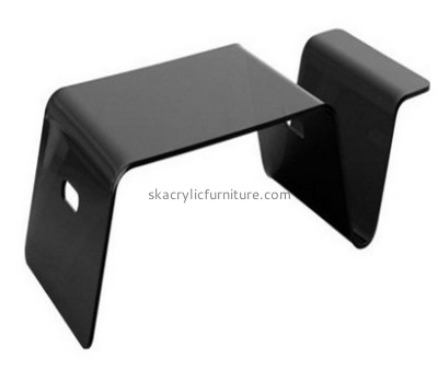Customized acrylic black coffee tables for sale AT-220
