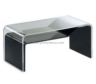 Customized acrylic coffee table black AT-219