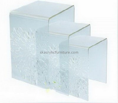 Bespoke acrylic transparent side table AT-246