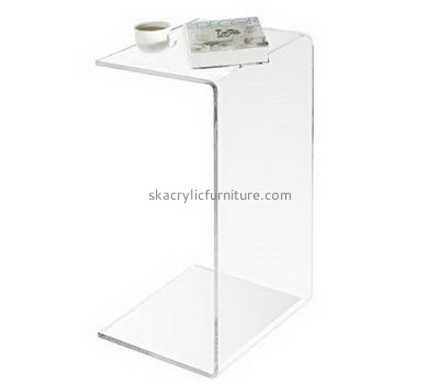 Bespoke clear acrylic side table AT-249