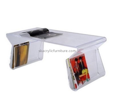 Customize perspex modern coffee table with storage AT-488