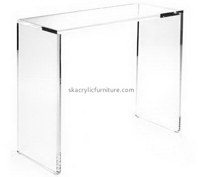 Narrow acrylic side table AT-695