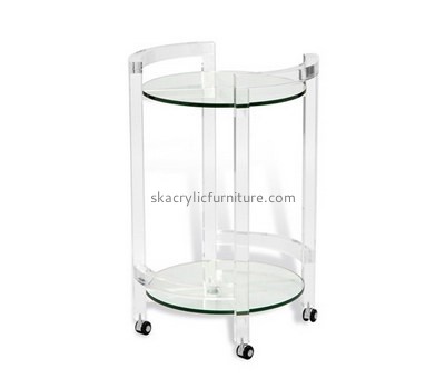 Custom round acrylic side table AT-738