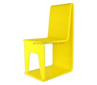 Custom yellow acrylic chair AC-026