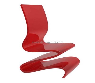 Custom red acrylic chair AC-027