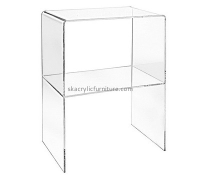 Custom clear acrylic side table AT-763