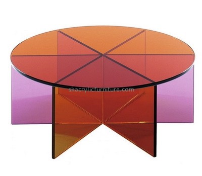 Custom round acrylic table AT-770