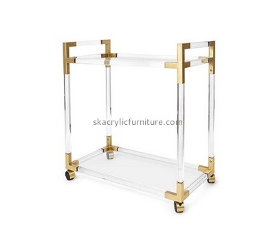 Custom 2 tiers acrylic side table AT-772