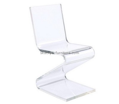Custom Z shape acrylic chair AC-033