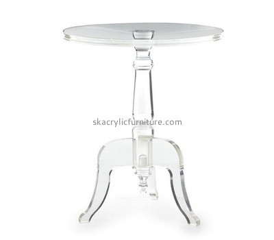 Custom round lucite coffee table AT-781
