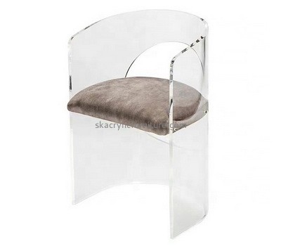 Acrylic manufacturer customize lucite chair for leisure rest AC-037