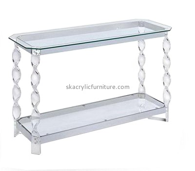 Lucite small end tables with storage AT-668