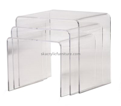 Customize perspex coffee table and side table AT-624