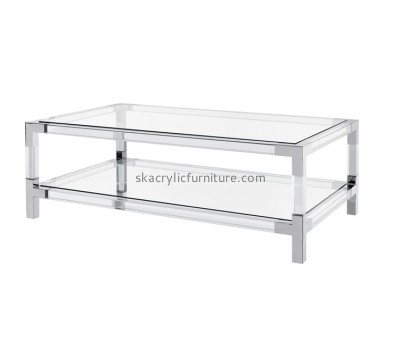 Customize lucite low coffee table AT-477