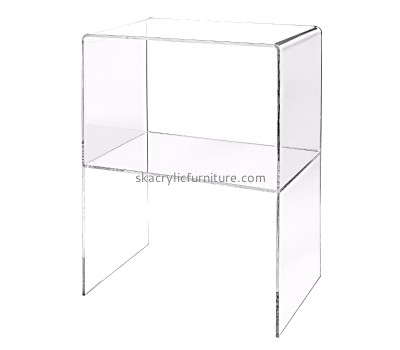 Customized acrylic modern furniture custom acrylic furniture unique end tables AT-133