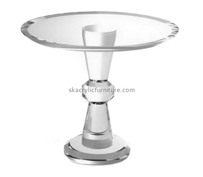 Wholesale acrylic furniture cheap clear acrylic round dining table nude woman coffee table AT-063