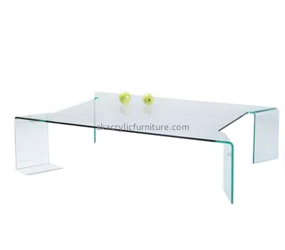 Customized acrylic modern coffee table furniture acrylic coffee table AT-058