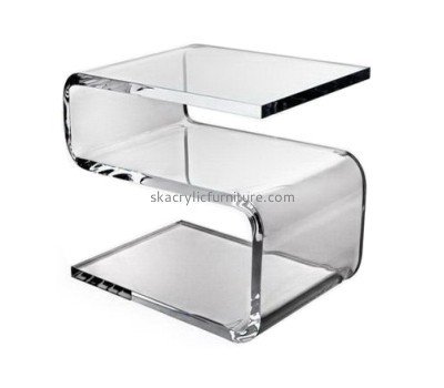 Acrylic furniture manufacturers in guangzhou wholesale acrylic trunk coffee table office desk side table AT-046