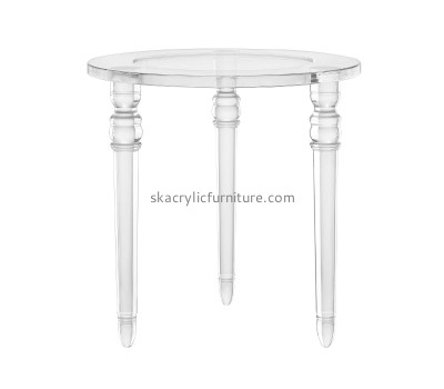 Hot sale acrylic furniture living room modern coffe table plastic bar table AT-039