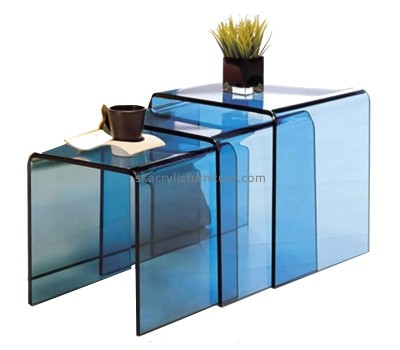 Hot selling acrylic furniture office acrylic bar table sofa side table AT-027