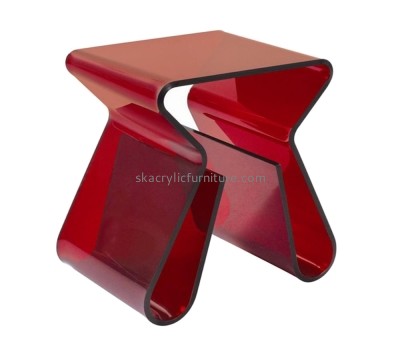 Hot selling acrylic console table classic furniture plastic tea table AT-024