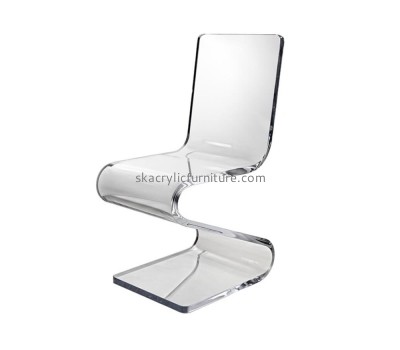 Wholesale acrylic table chair clear acrylic chair modern leisure chair AC-003