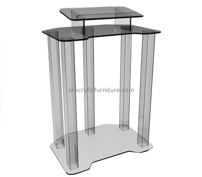 Customized acrylic podium rostrum lectern lucite furniture AP-012