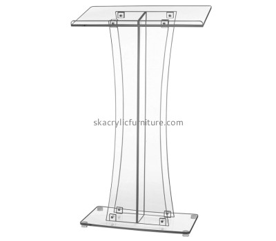 Wholesale acrylic rostrum design church lectern podium for sale AP-014